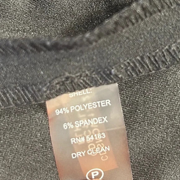 Calvin Klein black sheath dress size 10. Beautiful, well made dress!! - Picture 7 of 7